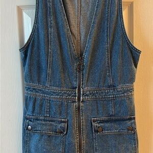 Forever 21 Blue Denim Mini Dress